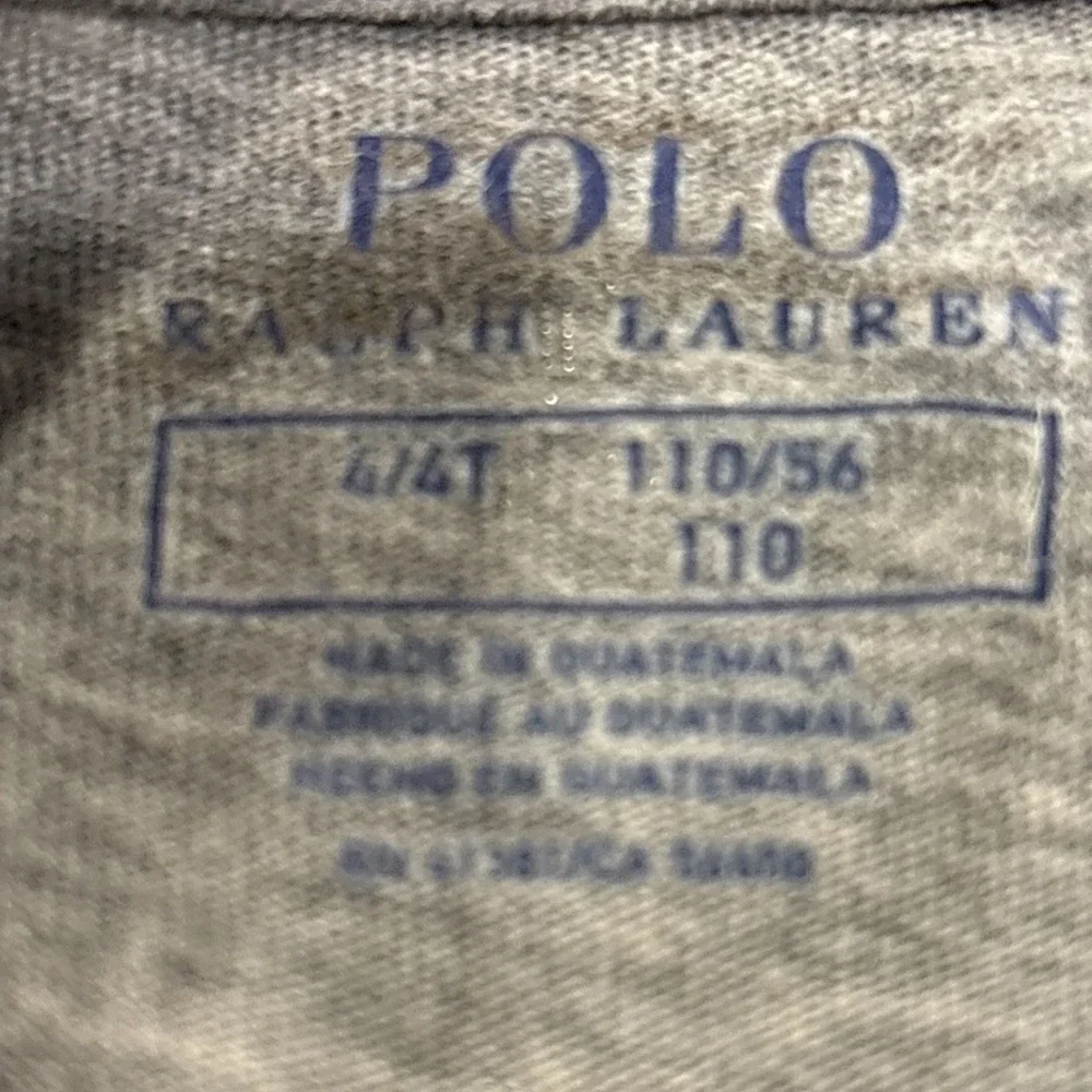 Polo Ralph Lauren Toddler Striped Spellout Tshirt 4T